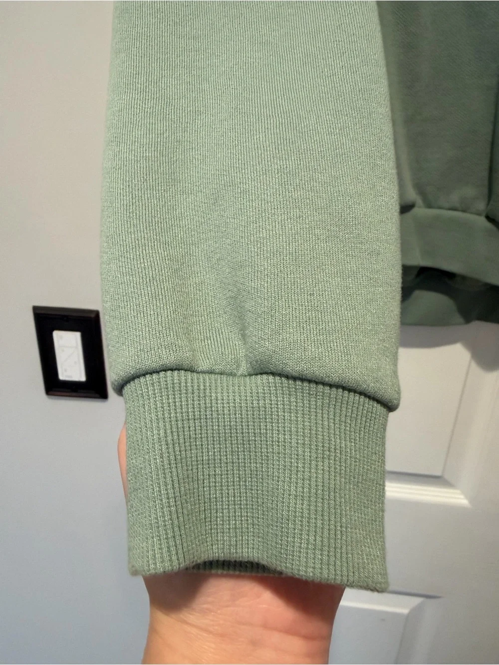Auth. ✅ RARE ALO Yoga “Botancial Green” Accolade Hoodie Size Medium 💚